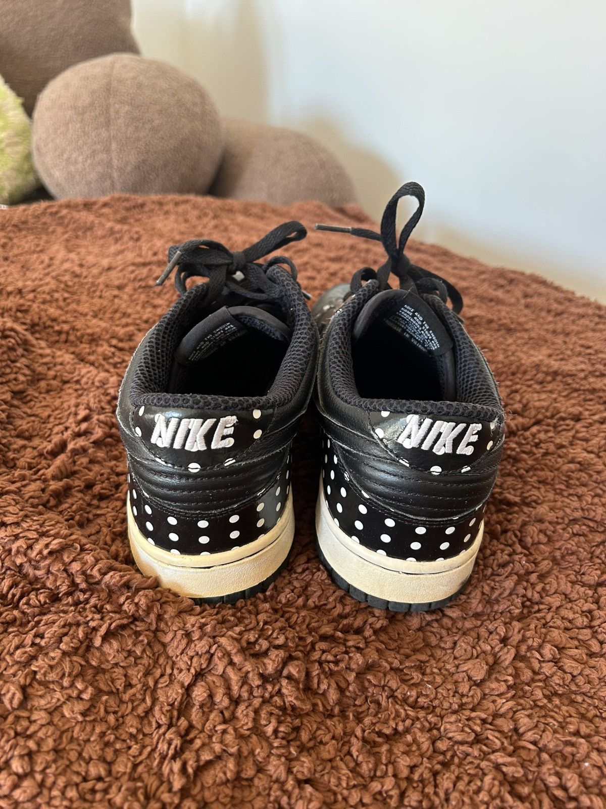 Fragment Design × Nike Nike Dunk Low Fragment Polka Dot Vintage 2005 Size US 9 / EU 42 - 3 Thumbnail
