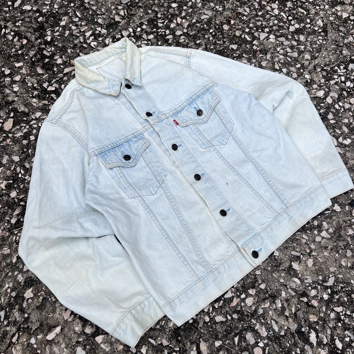 Levi's “LEVI’S” LIGHT BLUE TYPE-3 DENIM JACKET Size US M / EU 48-50 / 2 - 2 Thumbnail
