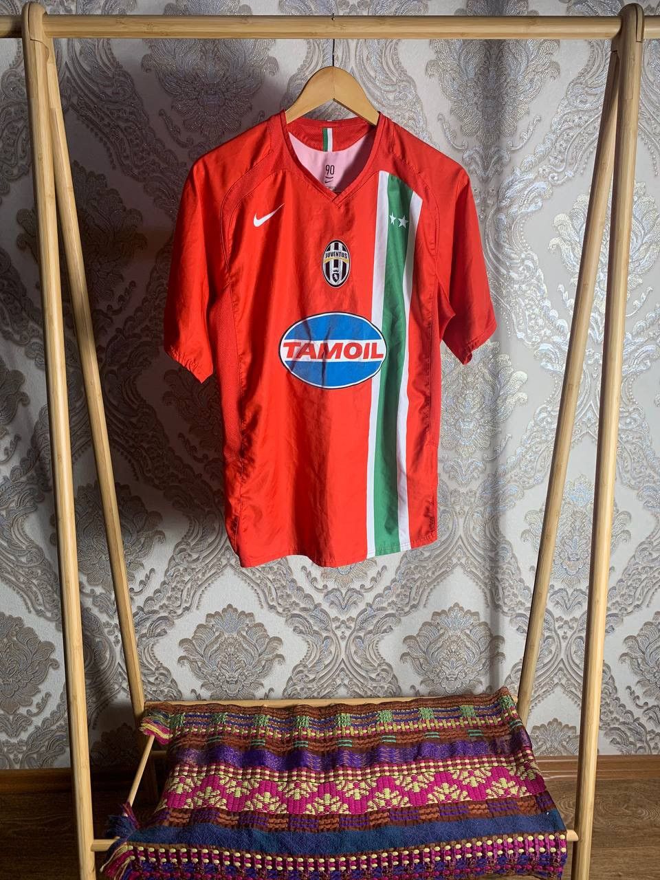 VINTAGE NIKE FC JUVENTUS ITALY SOCCER JERSEY RETRO Y2K 90s