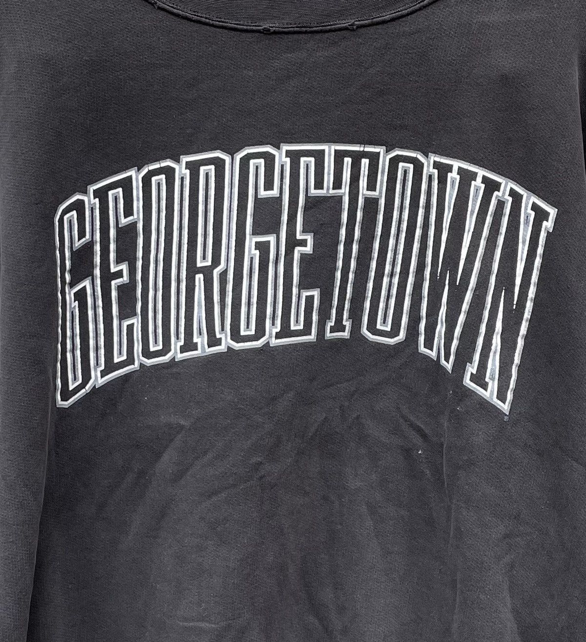 Vintage 90s above and beyond georgetown university hoyas crewneck Size US XL / EU 56 / 4 - 4 Thumbnail