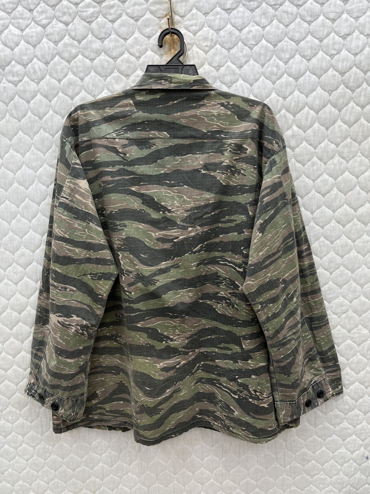 Rothco 🔥🔥🔥STEALS VINTAGE ROTCHO MILITARY TIGER STRIPE JACKET Size US L / EU 52-54 / 3 - 4 Thumbnail
