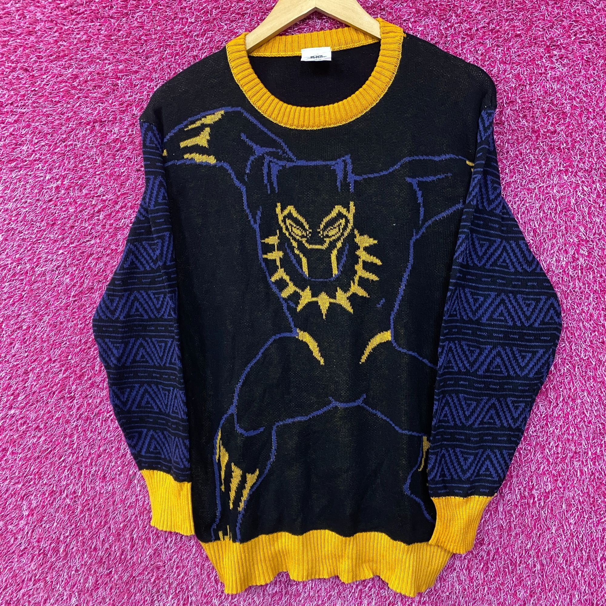 Marvel Comics Black Panther Marvel Comics Movie Crewneck Sweater Large Size US L / EU 52-54 / 3 - 1 Thumbnail