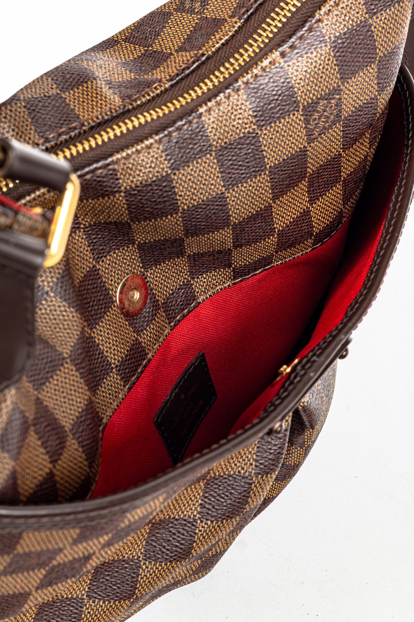 Louis Vuitton Louis Vuitton Bloomsbury PM Damier Ebene Canvas Shoulder Bag Size ONE SIZE - 11 Thumbnail