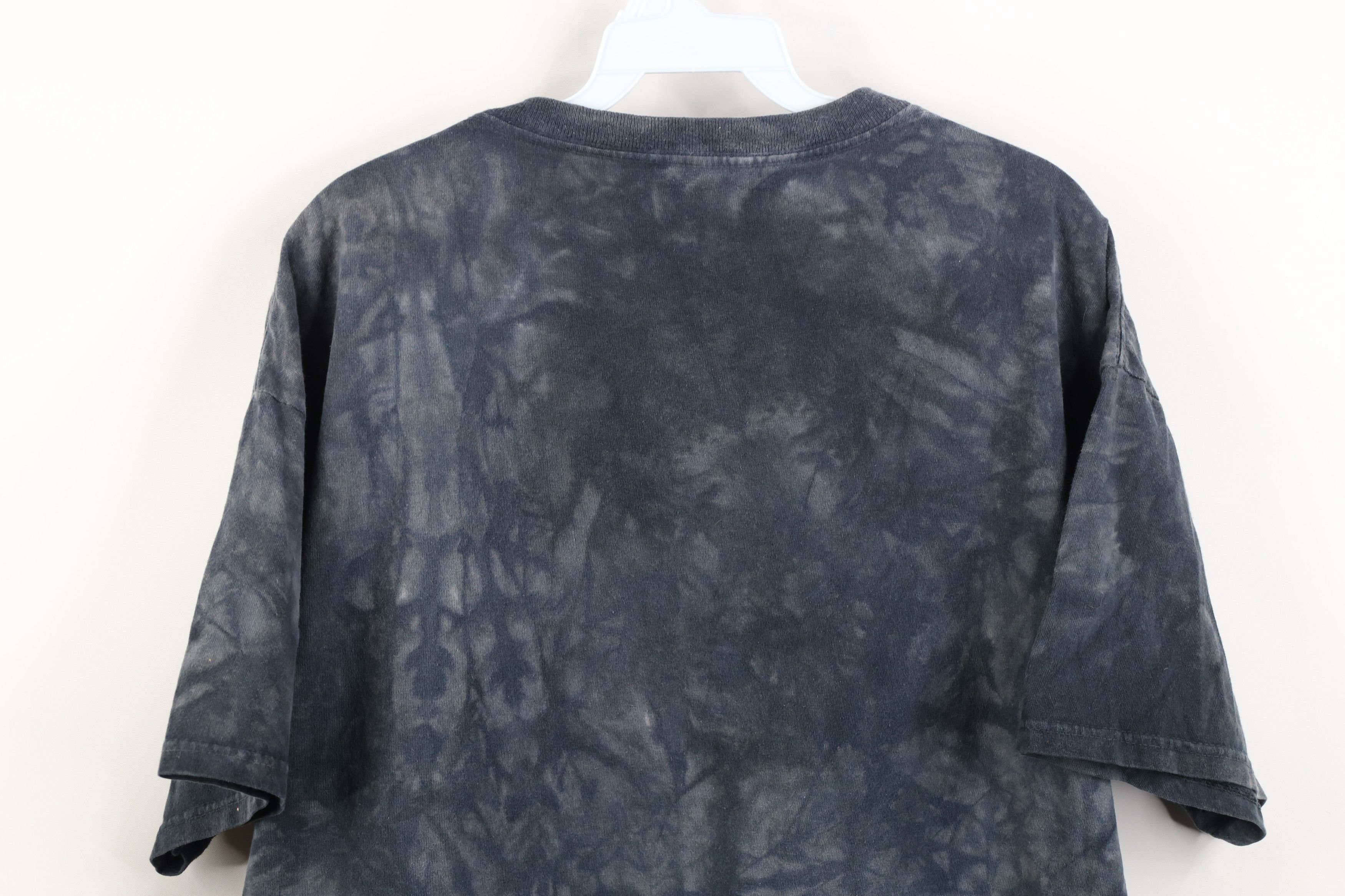 Vintage Vintage Y2K Streetwear Wash Wolf Short Sleeve T-Shirt Gray Size US L / EU 52-54 / 3 - 10 Thumbnail