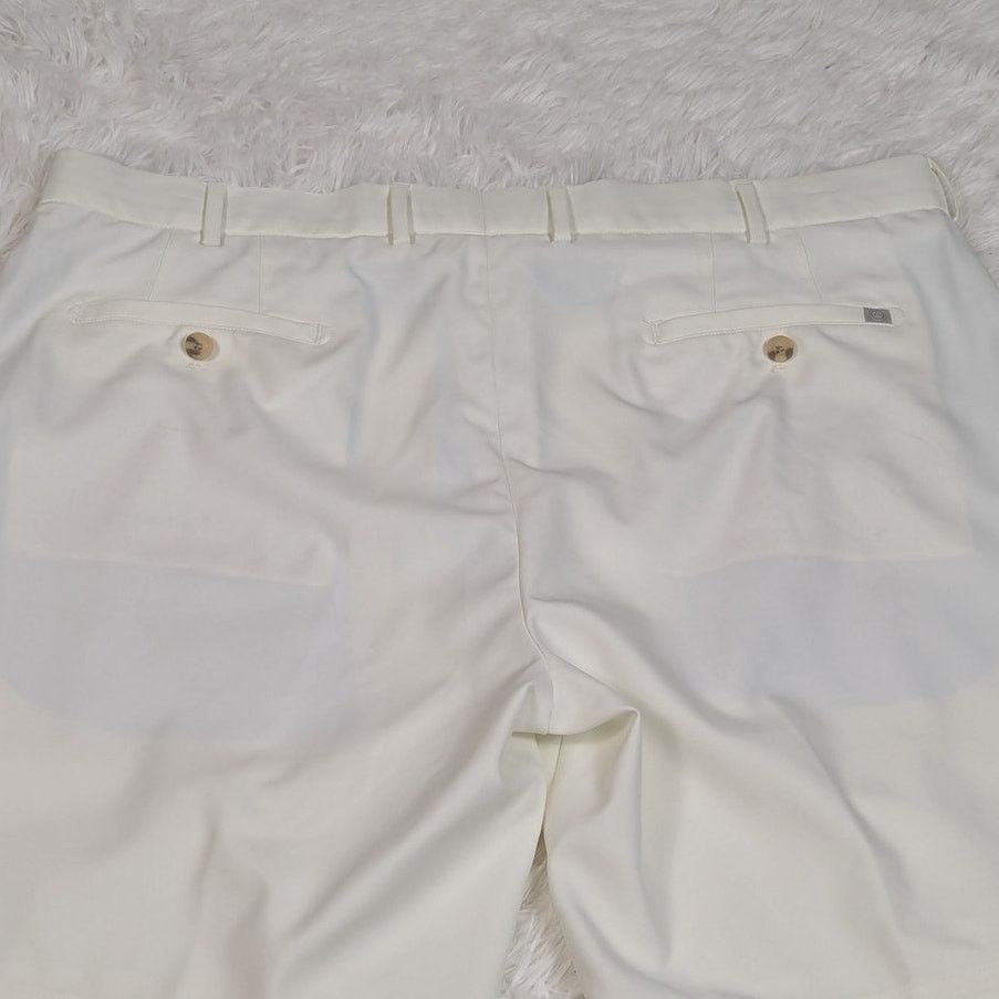 Peter Millar Peter Millar Mens Salem Performance Golf Shorts White 40 Size US 40 / EU 56 - 9 Thumbnail