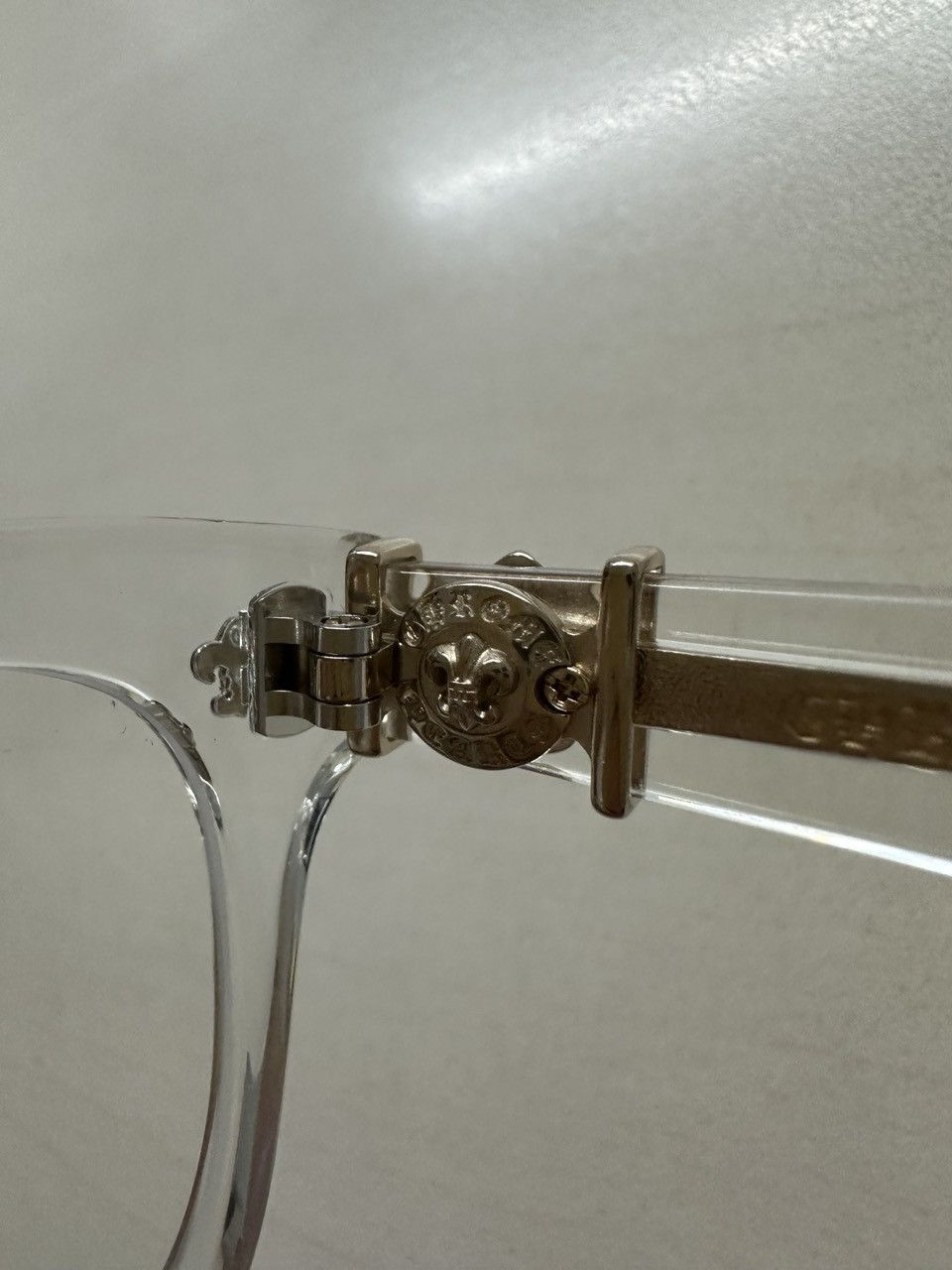 Chrome Hearts Chrome Hearts Gittin Any-A CRYS GP Fleur Glasses Frame Size ONE SIZE - 9 Thumbnail