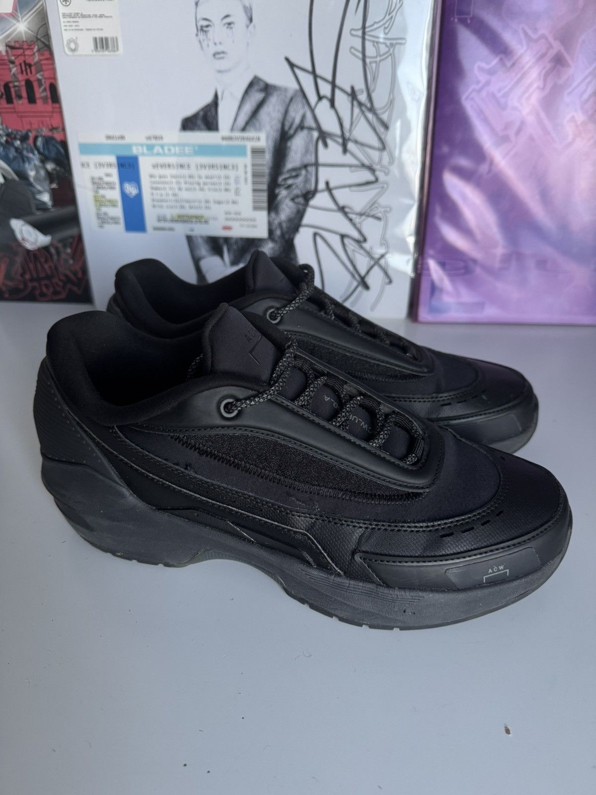 A-COLD-WALL* A-Cold-Wall Vector Low top Sneakers Black Luxury Archive Size US 8 / EU 41 - 5 Thumbnail