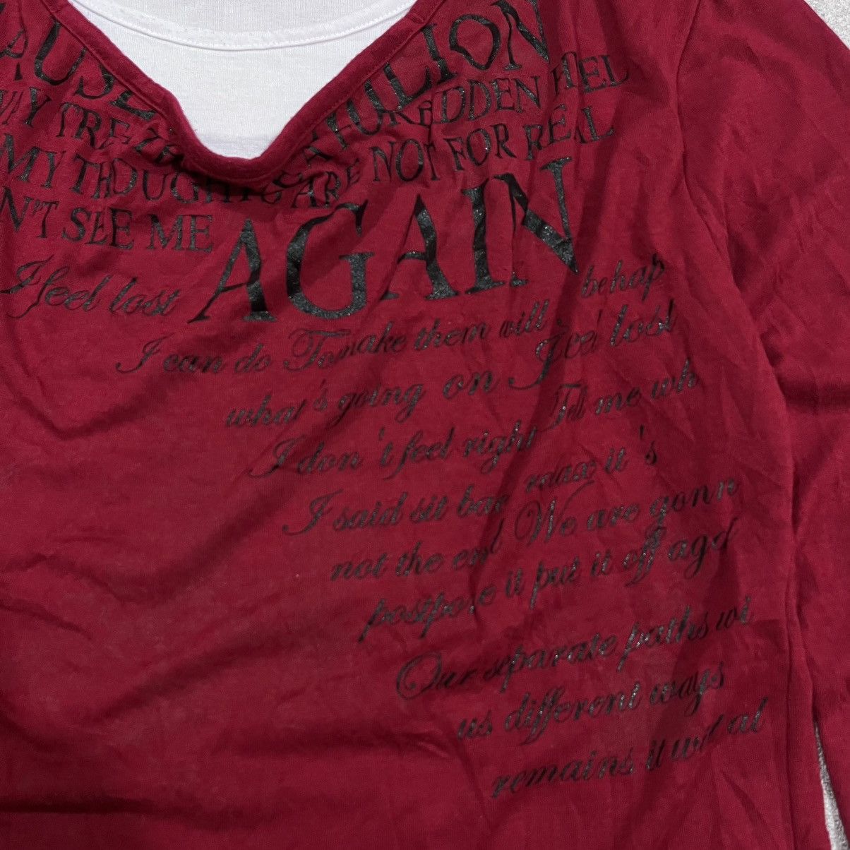 14th Addiction × If Six Was Nine × Japanese Brand In the attic double layer poem punk Size US M / EU 48-50 / 2 - 4 Thumbnail