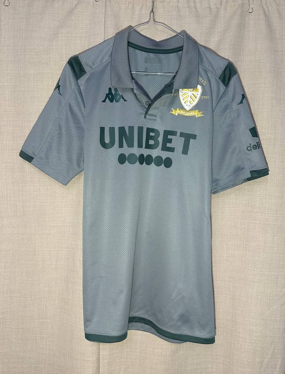 Kappa Leeds United 100 Year football Jersey polo 2019 2020 Kappa Size US M / EU 48-50 / 2 - 1 Thumbnail