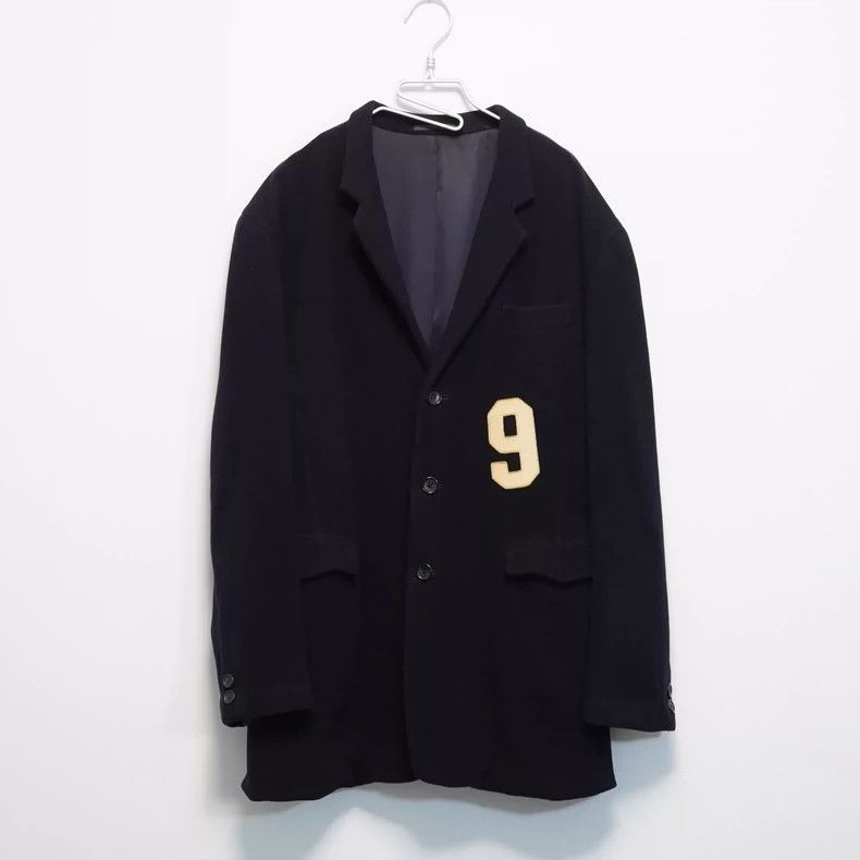 Yohji Yamamoto Yohji Yamamoto 87AW digital period sheep coat-2505 Size US M / EU 48-50 / 2 - 1 Thumbnail