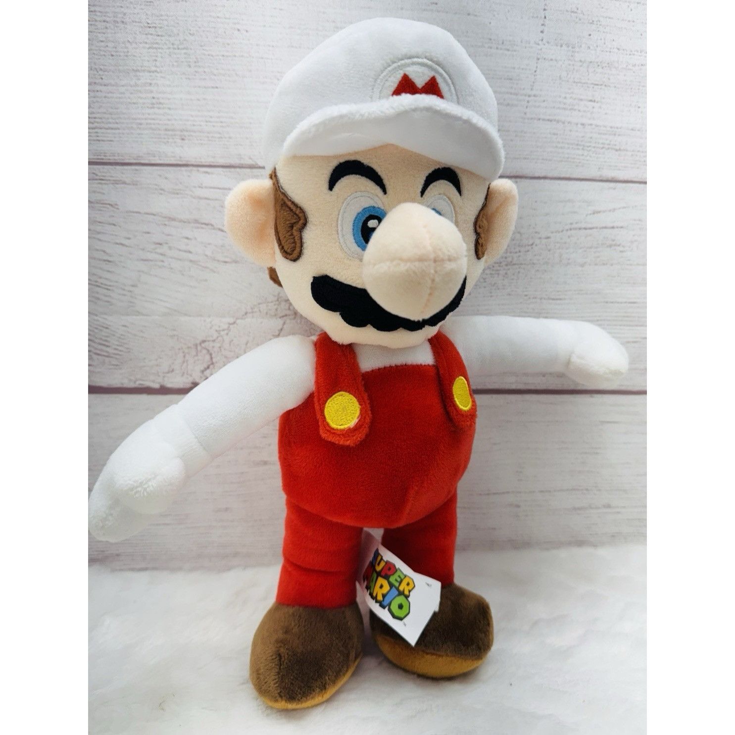 Nintendo SUPER MARIO BROS - MARIO PLUSH - 12" Nintendo Stuffed Doll T Size ONE SIZE - 3 Thumbnail