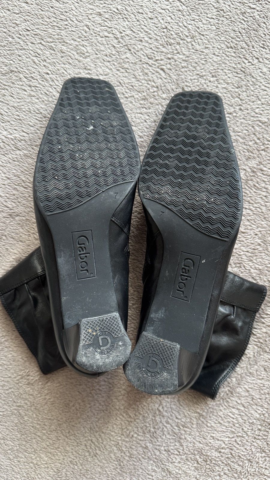 Genuine Leather Vintage Y2K Leather Ankle Boots Helmut Lang Vibe Size US 7 / IT 37 - 8 Thumbnail