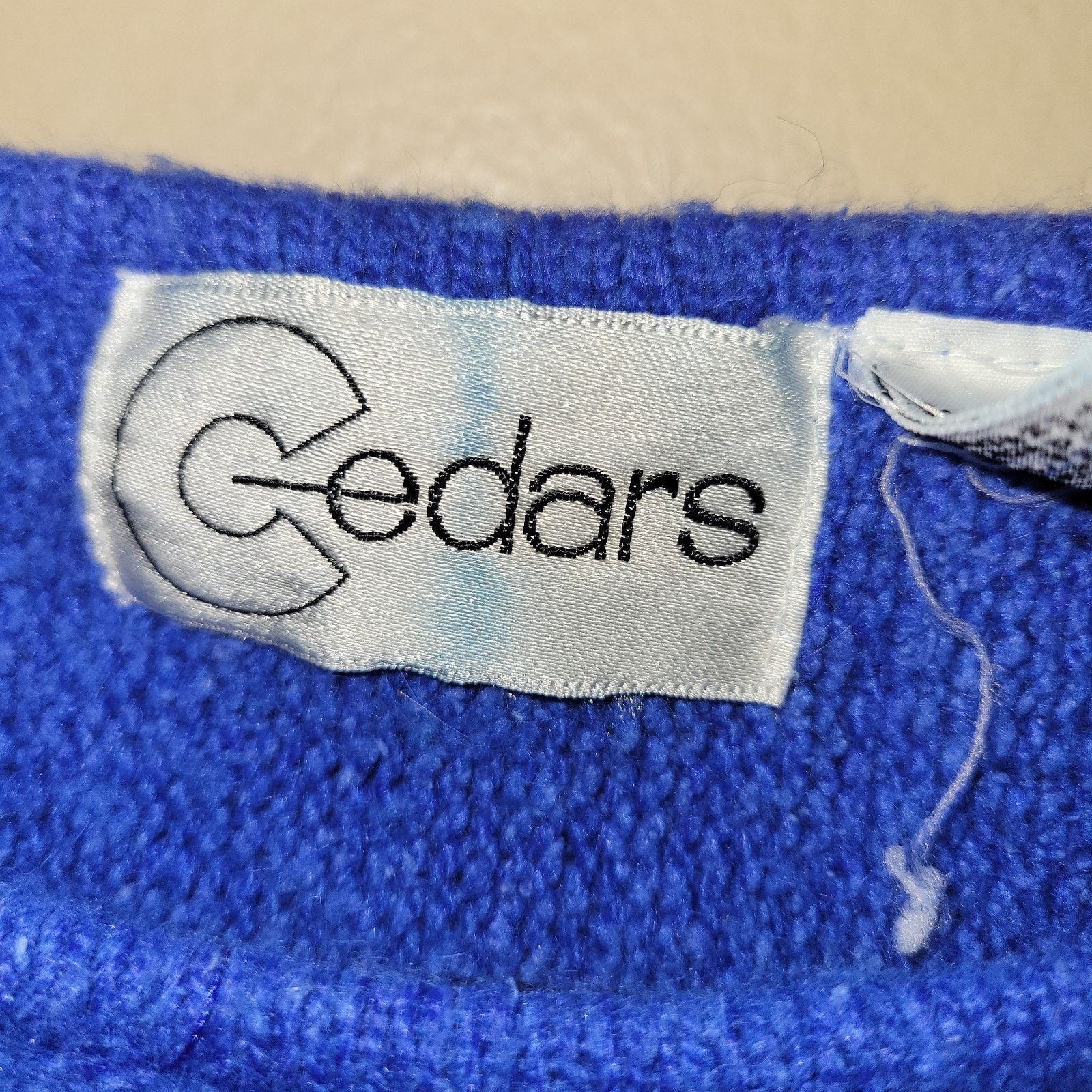 & Other Stories Cedars Beaded Sweater Small Blue Silk Lambswool Angora Blend Size S / US 4 / IT 40 - 2 Thumbnail