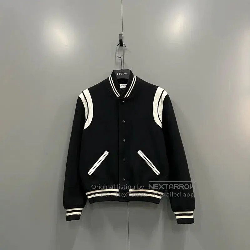 Yves Saint Laurent YSL Black Cotton Women's Jacket for Spring and Autumn . Size XXS / US 00 / IT 34 - 1 Thumbnail
