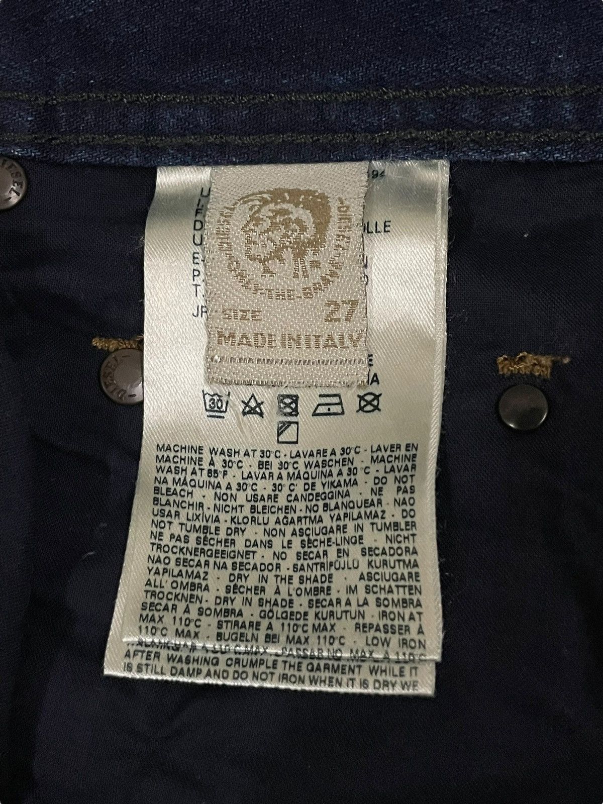 Diesel Vintage Diesel Denim Edit Blue Wash Distressed Style Jeans Size US 30 / EU 46 - 22 Thumbnail
