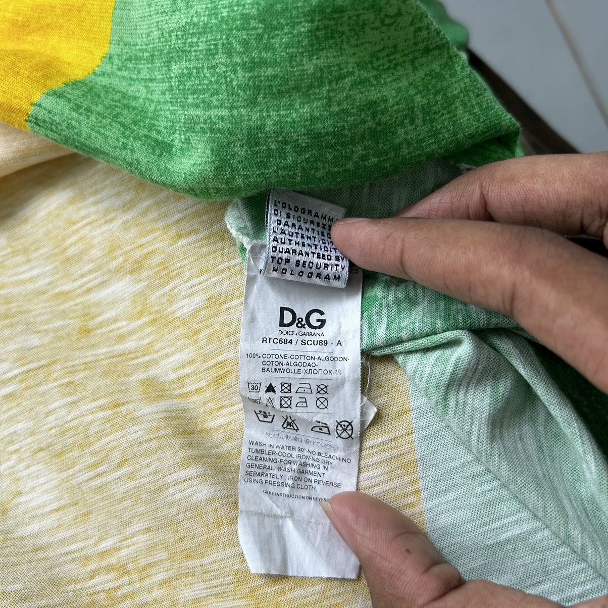 Dolce & Gabbana D&G ‘It’s Good To Be Brasilian’ Tee Size US XXL / EU 58 / 5 - 8 Thumbnail