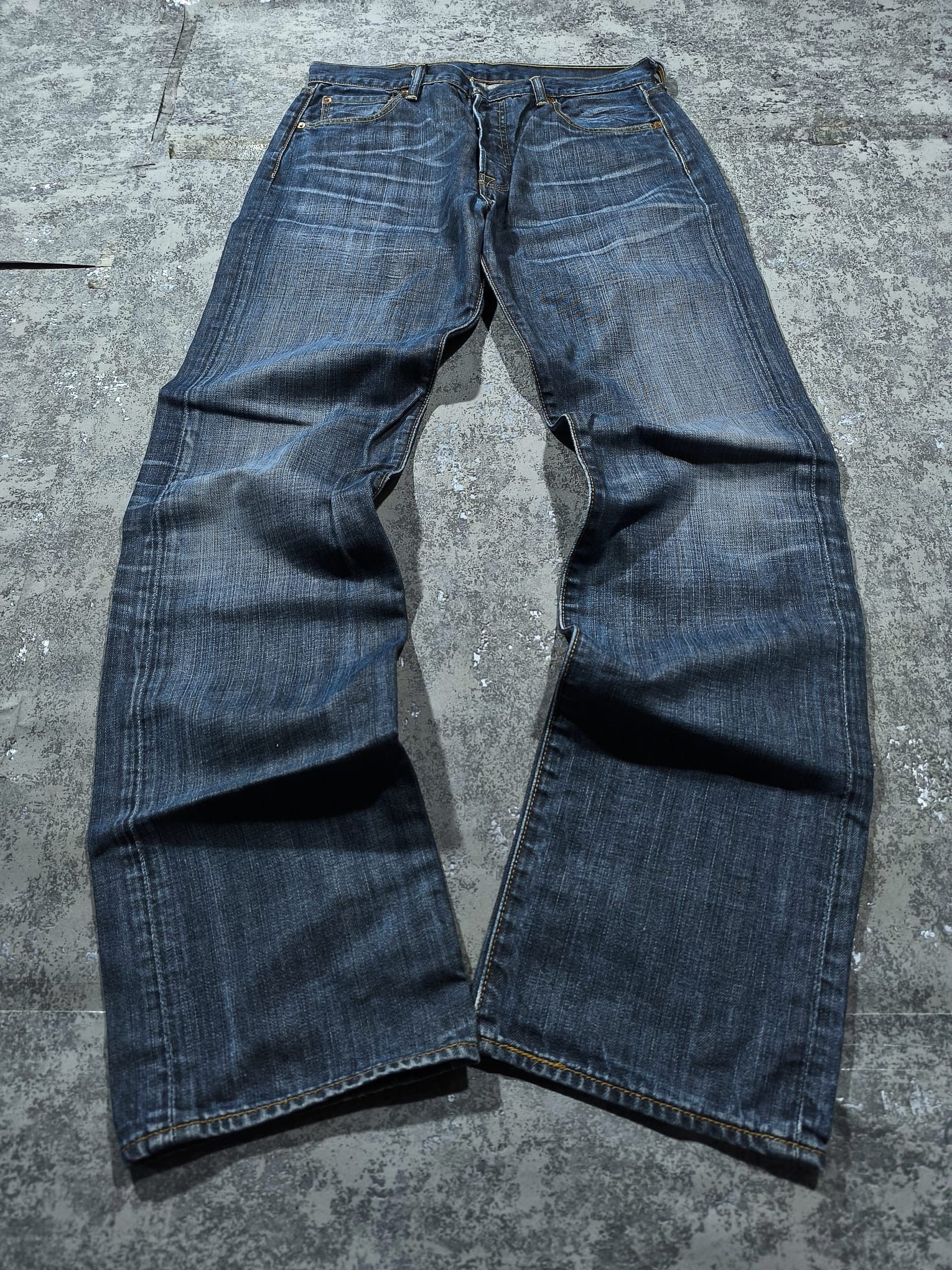 Levi's INSANE LENGTH FADED 501 VINTAGE LEVIS Size US 32 / EU 48 - 4 Thumbnail