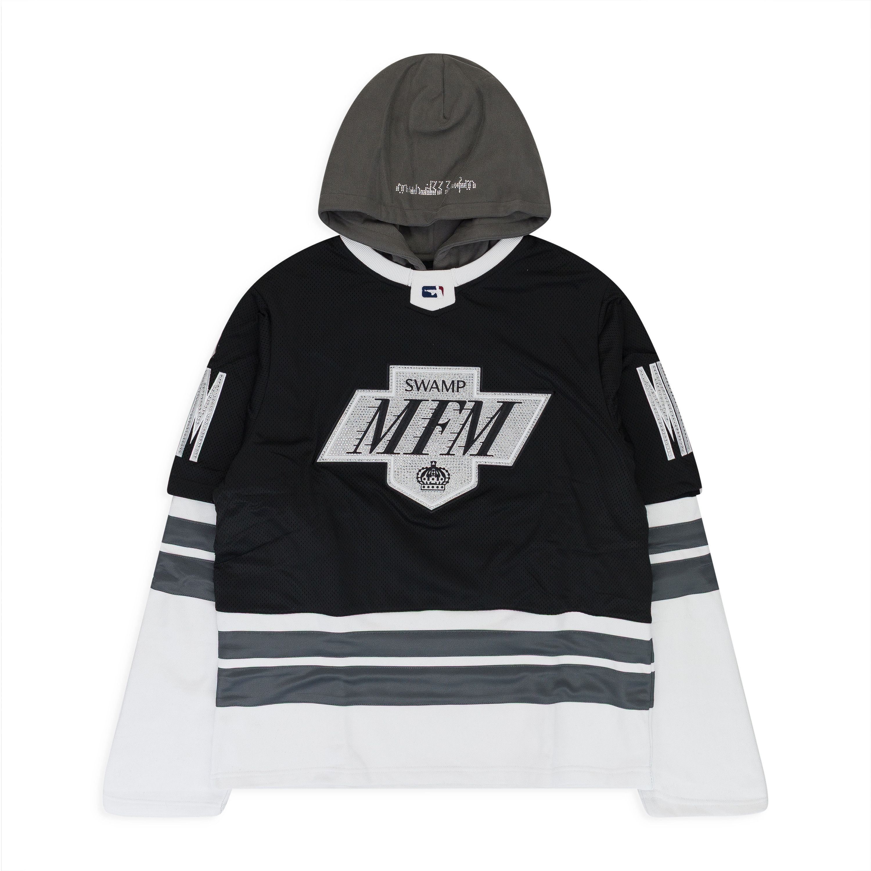 NWT MURD333R.FM BLACK/WHITE LA LC333 HOODIE SIZE XL $250
