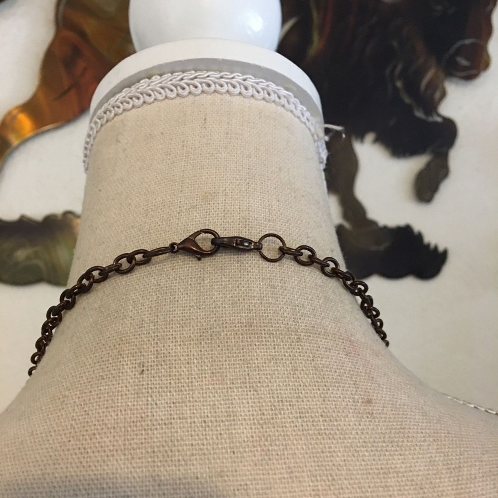 Vintage Vintage copper tone coin style medallion necklace Size ONE SIZE - 5 Thumbnail