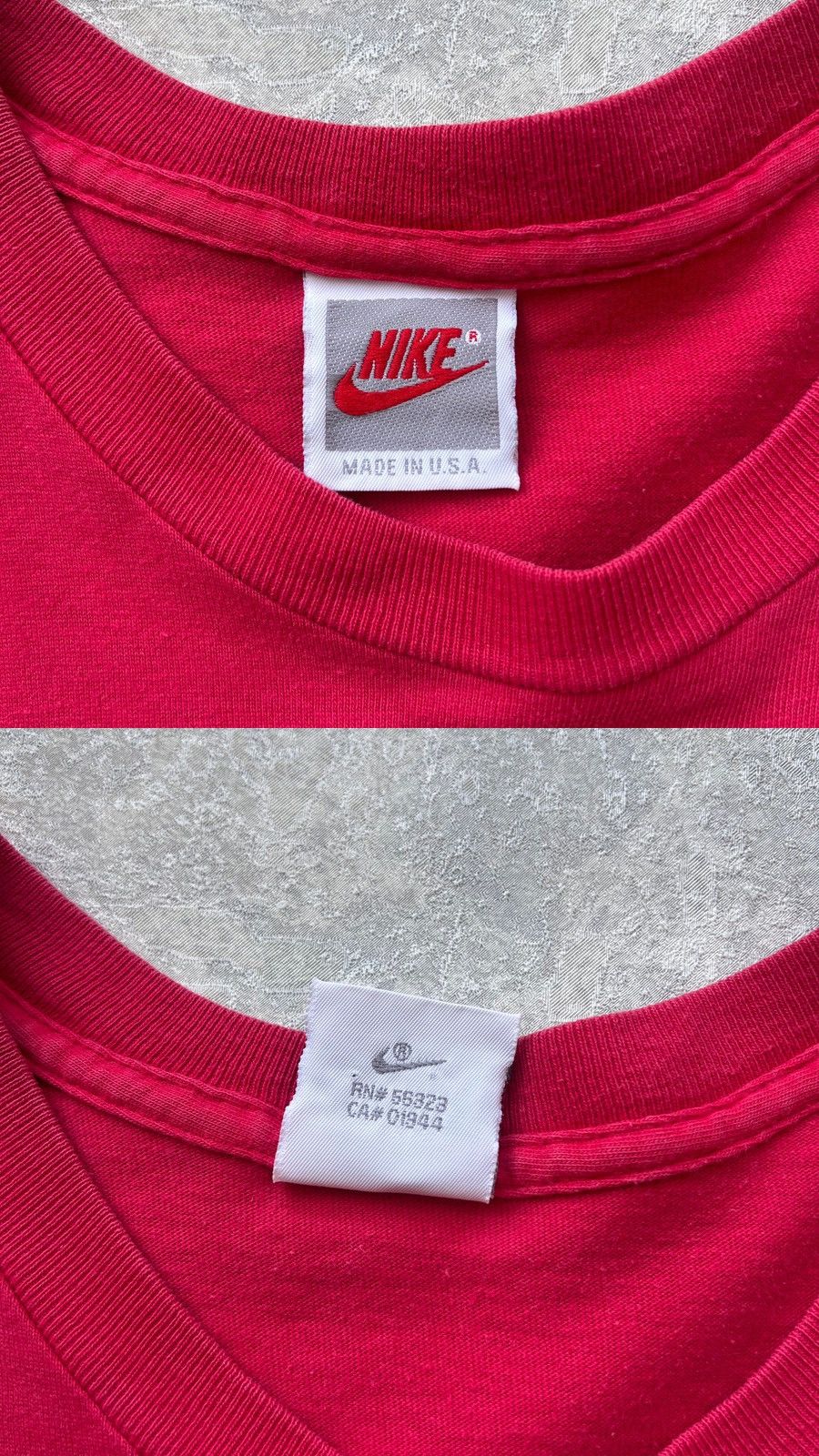 Nike Vintage 90s Nike Air Jordan Big Logo T-shirt Made In USA Size US XL / EU 56 / 4 - 7 Thumbnail