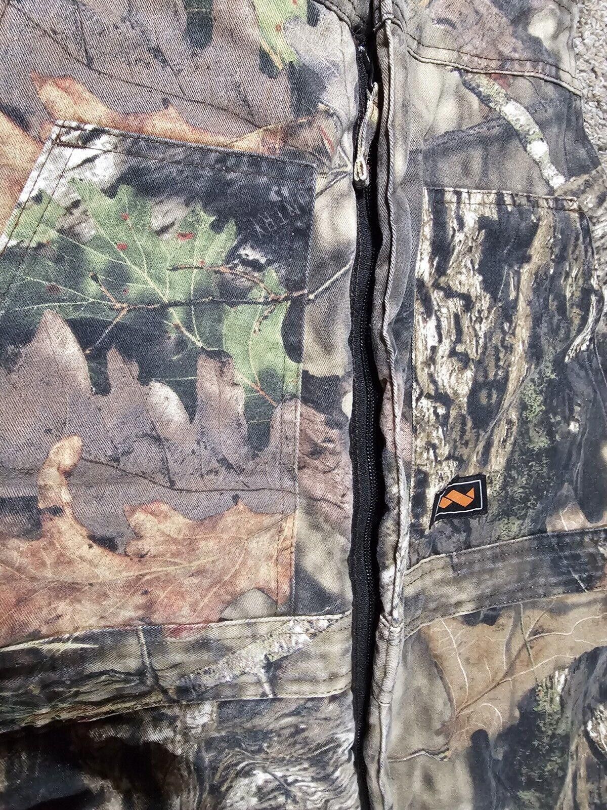 Walls Walls Outdoor Goods MossyOak XL Insulated camo bibs Zip Legs Size ONE SIZE - 4 Thumbnail