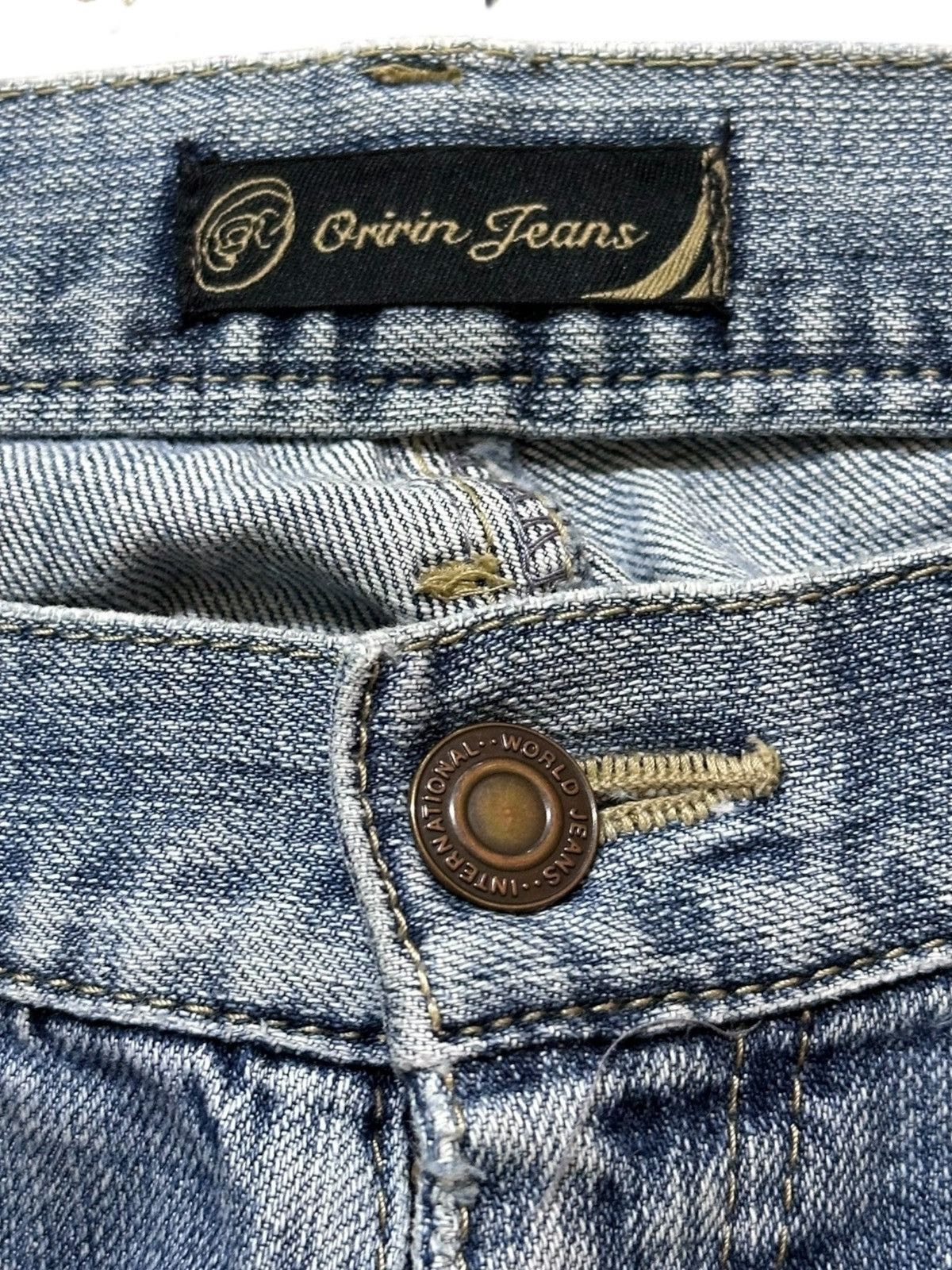Tornado Mart Vintage Oririn Flare Bootcut Faded Wash Denim Size US 32 / EU 48 - 5 Thumbnail