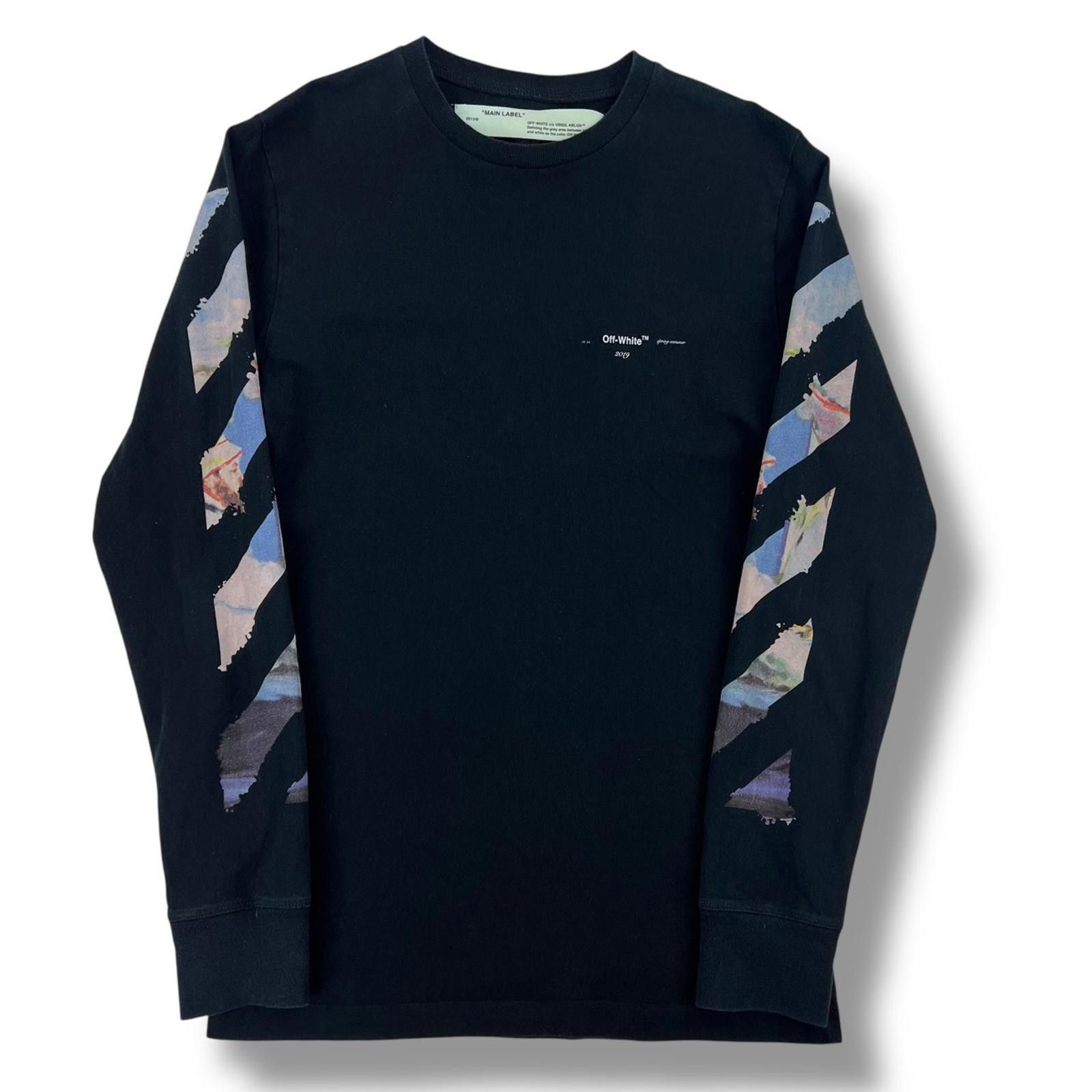 Off-White Off-White Monet Arrows Black Long Sleeve T Shirt Size US S / EU 44-46 / 1 - 2 Thumbnail