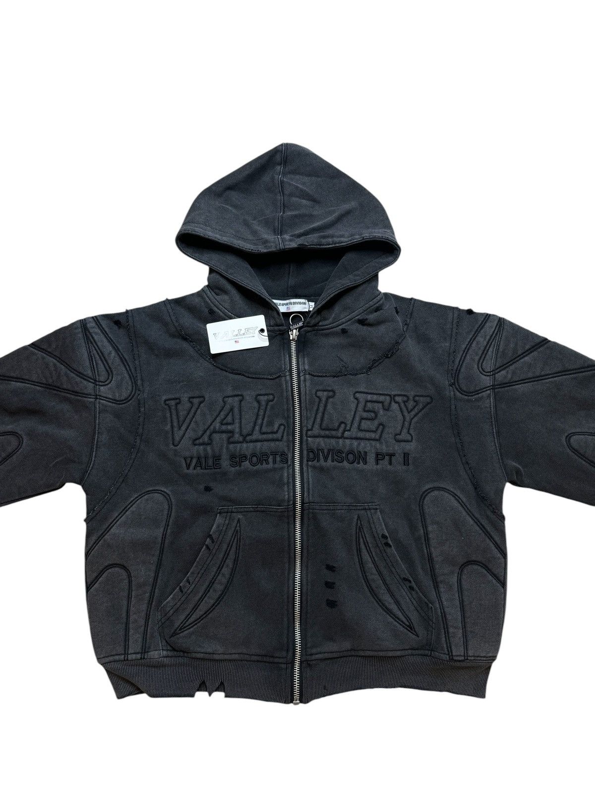 Vale Vale Hulk Armor zip up hoodie valelives valeforever