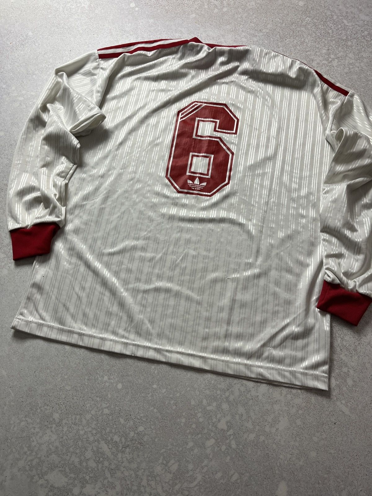 Adidas Norway 1991-1992 Home Football Soccer Shirt Jersey Adidas Size US XL / EU 56 / 4 - 6 Thumbnail