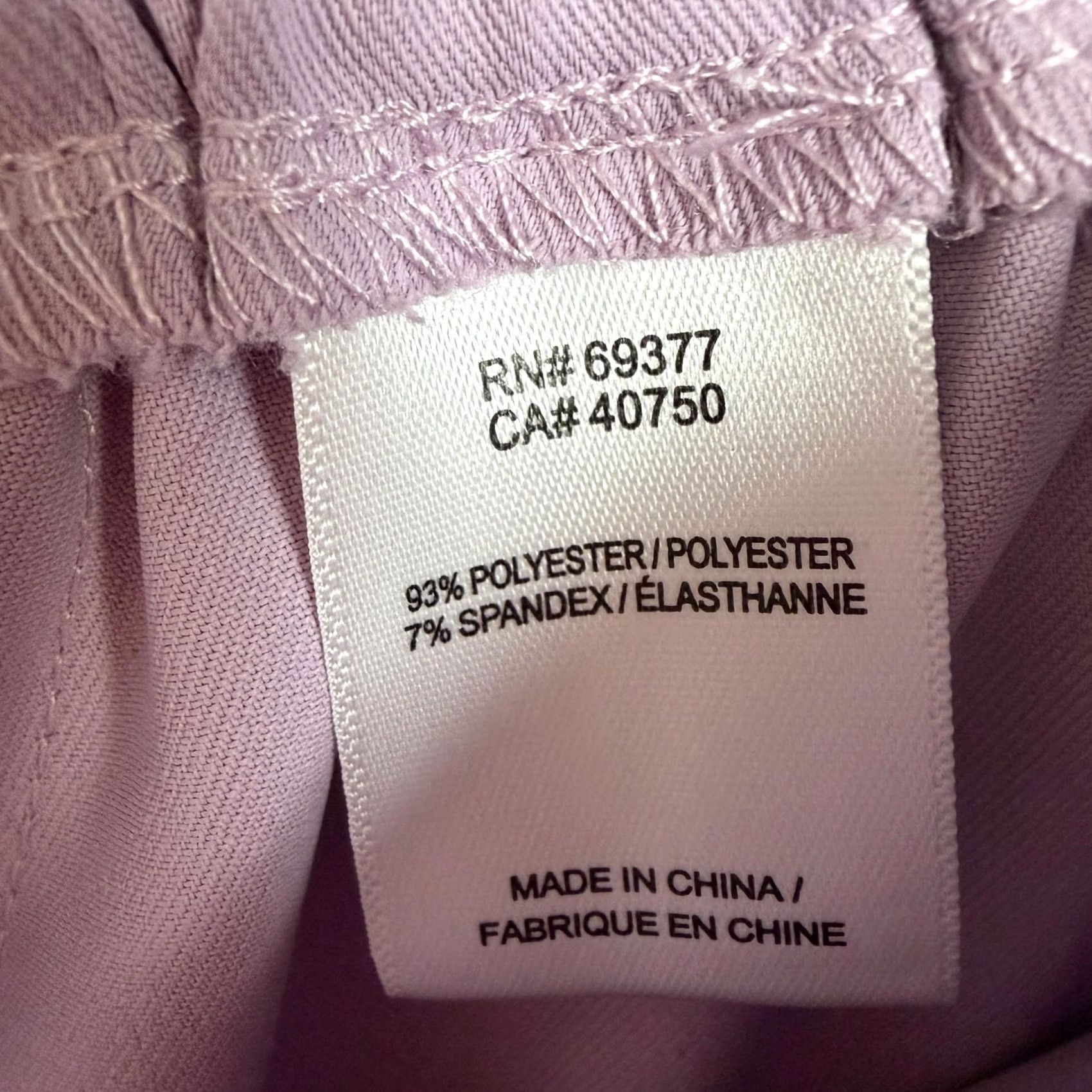 Vintage Wynne Layers Cropped Pants M 30x25 Wide-Leg Palazzo Purple Size 32" / US 10 / IT 46 - 7 Thumbnail