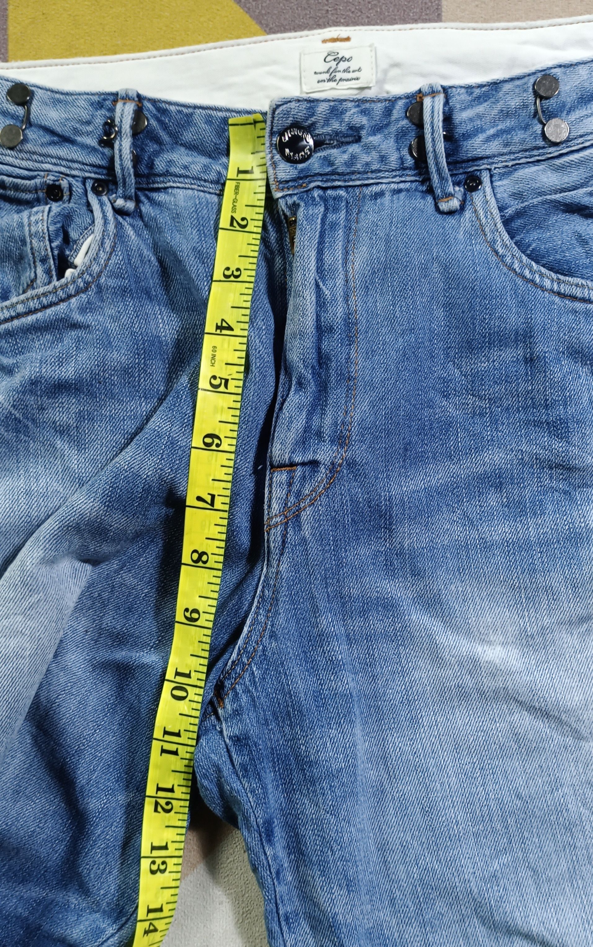 Japanese Brand CEPO Union Made Straight Denim Size US 30 / EU 46 - 12 Thumbnail