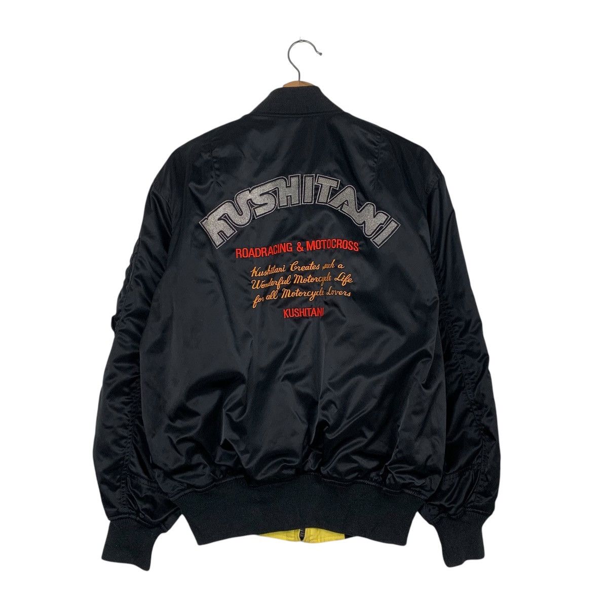 Japanese Brand Kushitani Road Racing And Motorcross Bomber Jacket Size US L / EU 52-54 / 3 - 1 Thumbnail