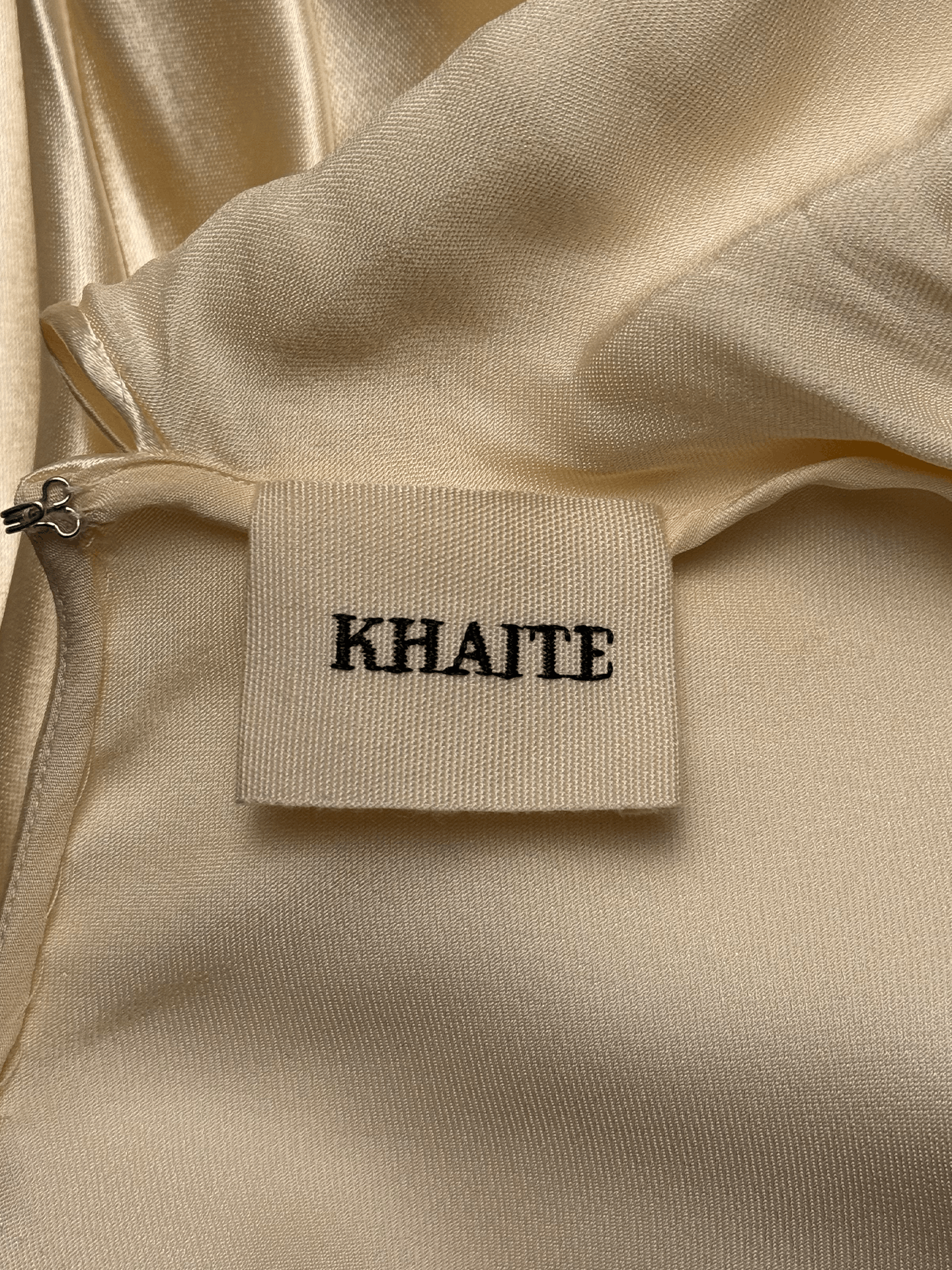 KHAITE Khaite "The Amelia" golden blouse Size M / US 6-8 / IT 42-44 - 2 Thumbnail