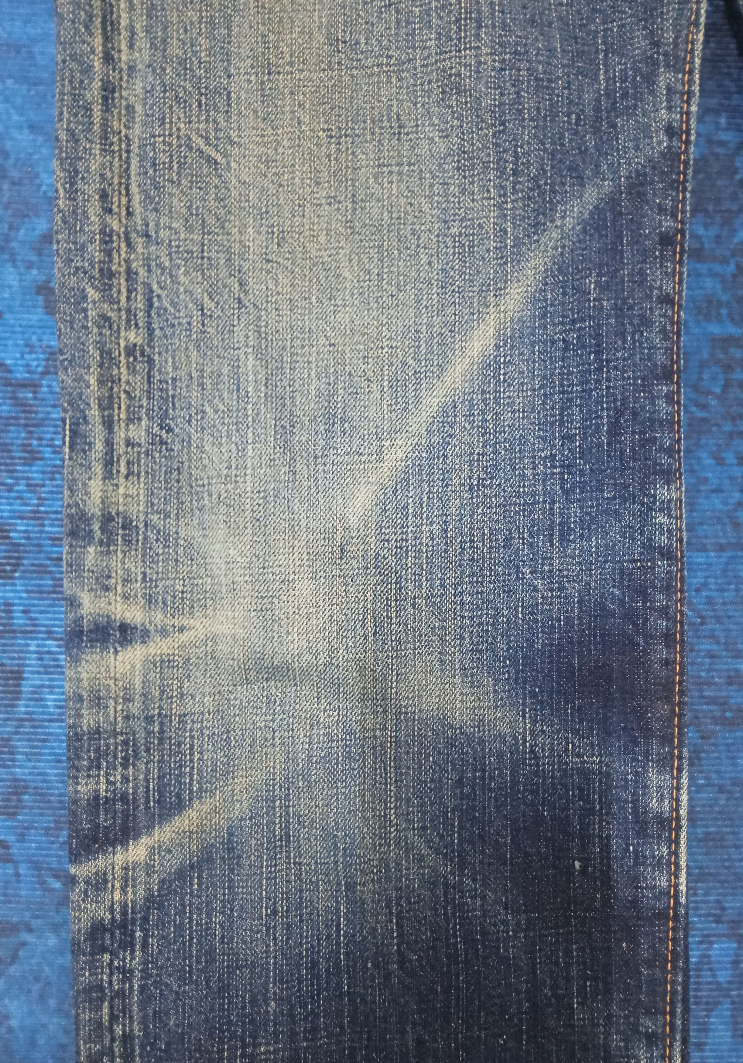 Samurai Jeans Samurai S0500XX Redline Selvedge Distressed Jeans Size US 29 - 15 Thumbnail