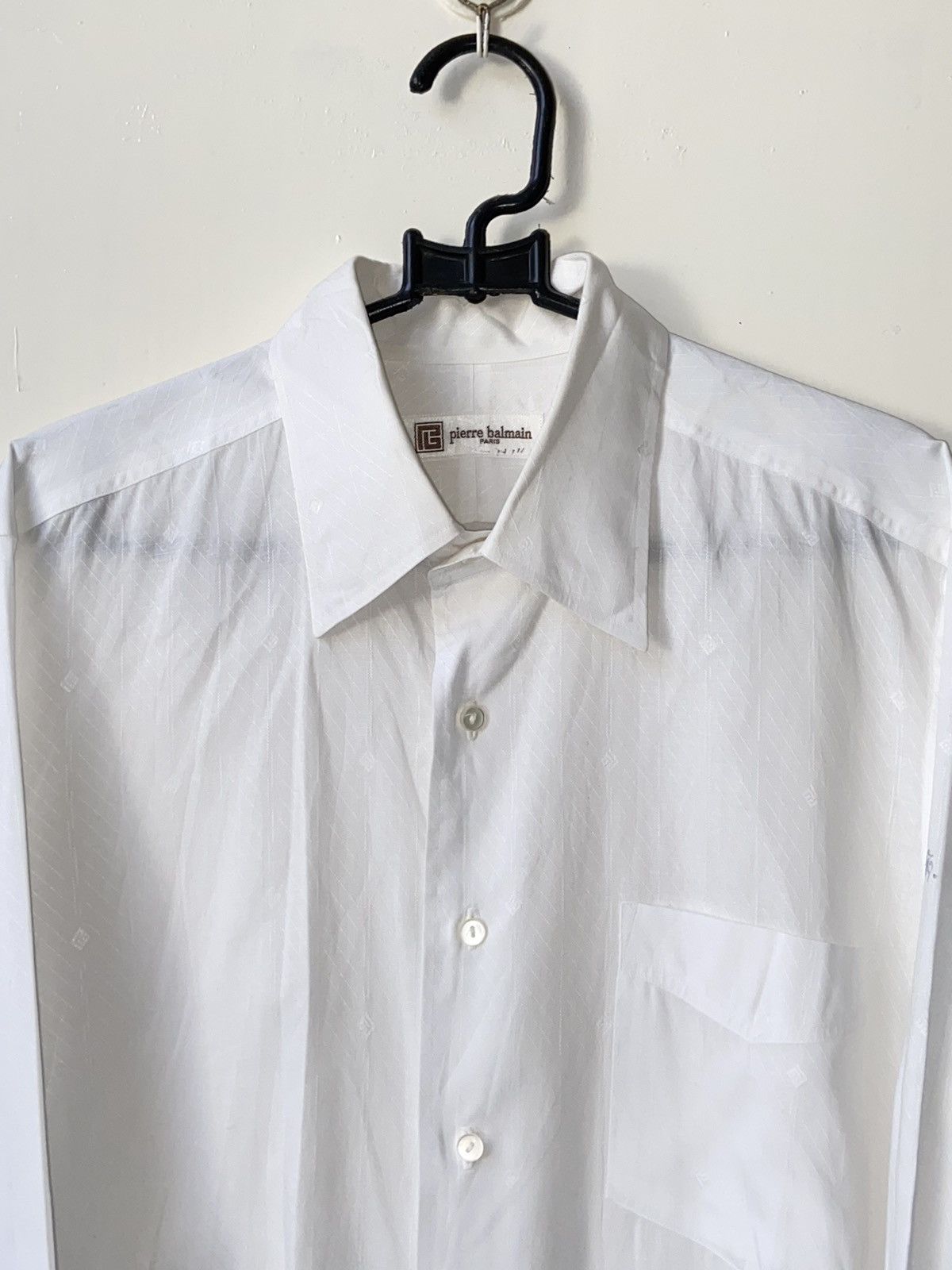 Pierre Balmain PIERRE BALMAIN White Shirt Size US S / EU 44-46 / 1 - 3 Thumbnail
