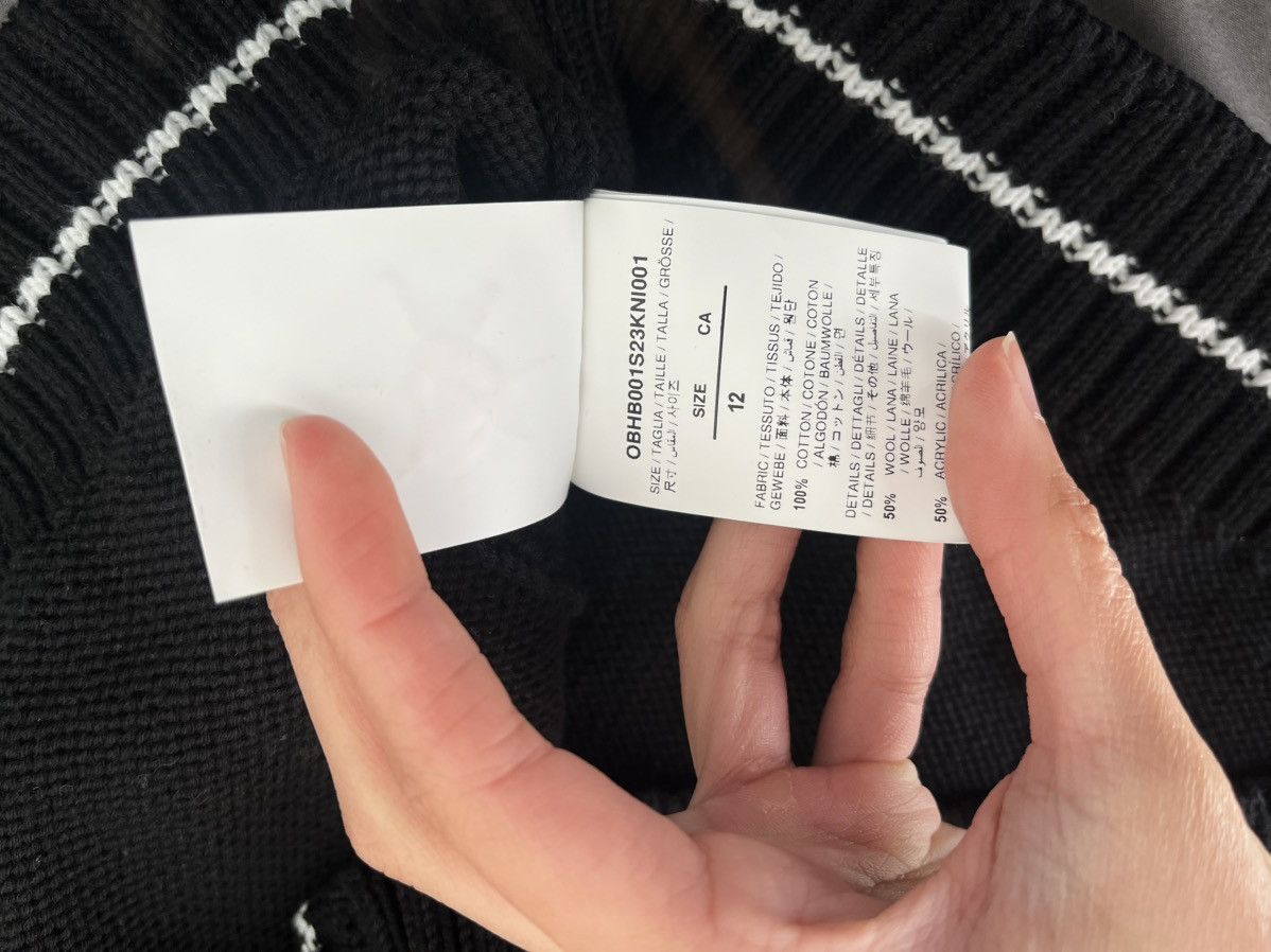 Off-White Off-white patch knit sweater Size US XXS / EU 40 - 10 Thumbnail