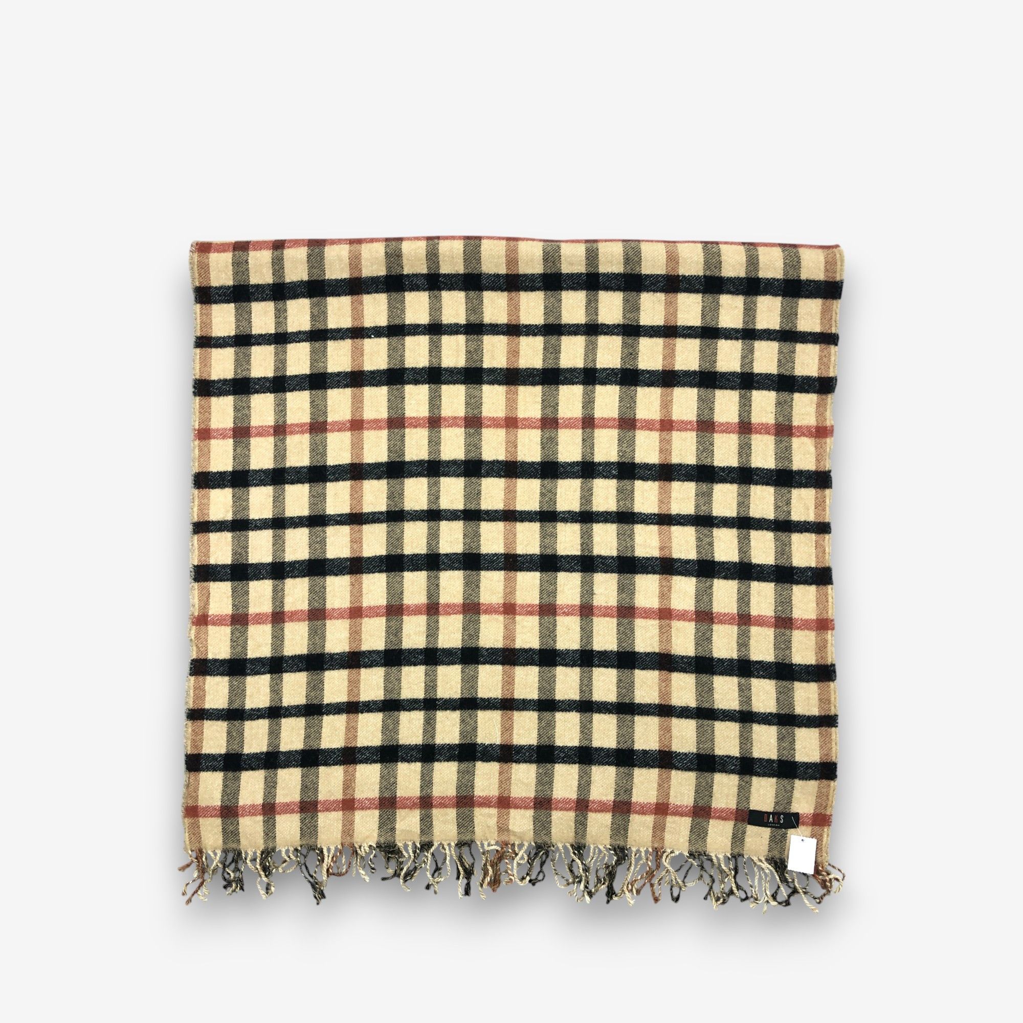 DAKS Vintage DAKS Scarf Muffler Wool Stole Shawls Scarves Size ONE SIZE - 3 Thumbnail