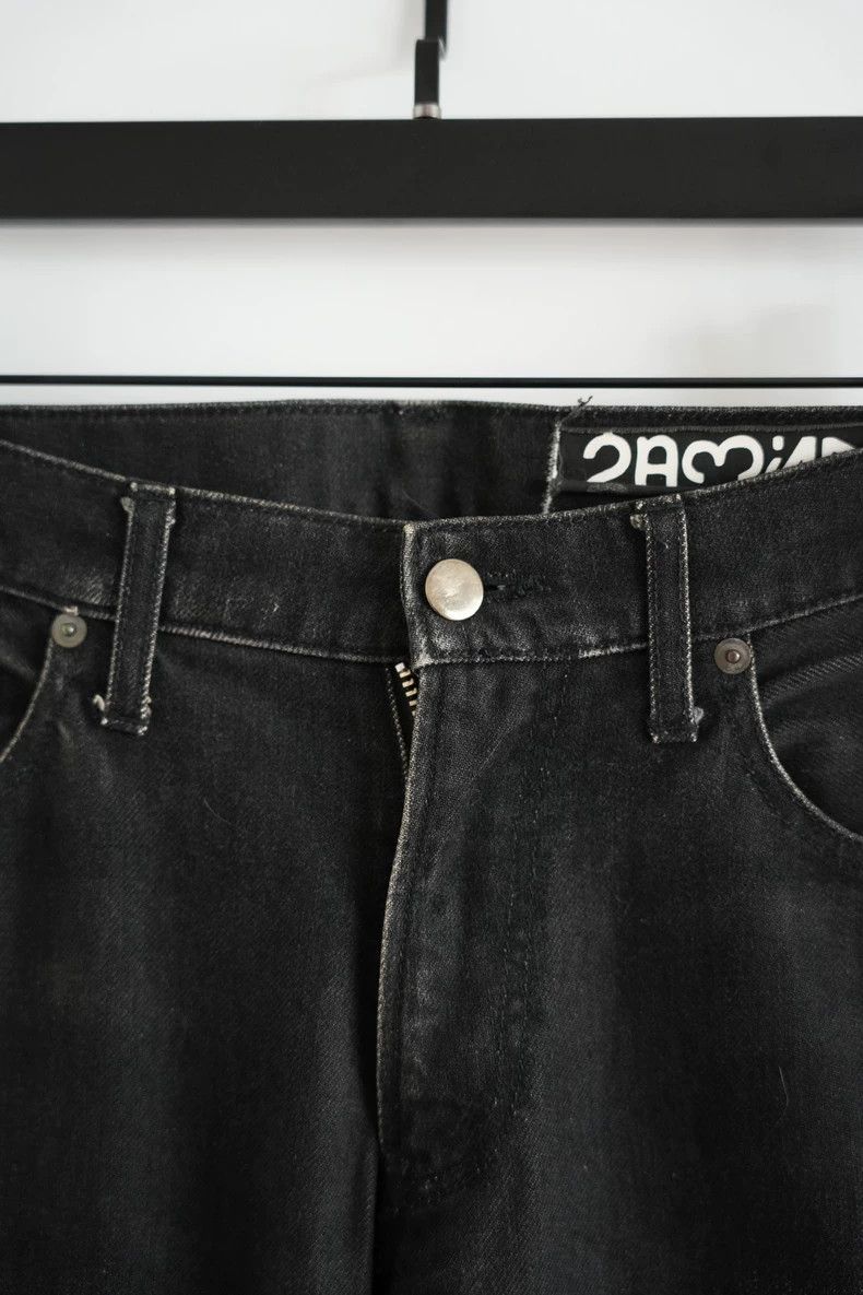 Undercover Undercover size m 06 SS Zip Embroidered Black Jeans Size US 28 / EU 44 - 4 Thumbnail