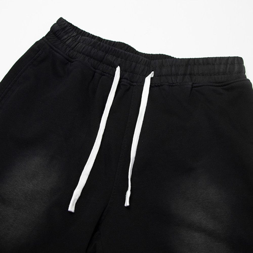 Japanese Brand × Jean Boys hip-hop trend casual spray-painted dirty loose shorts Size US 32 / EU 48 - 3 Thumbnail