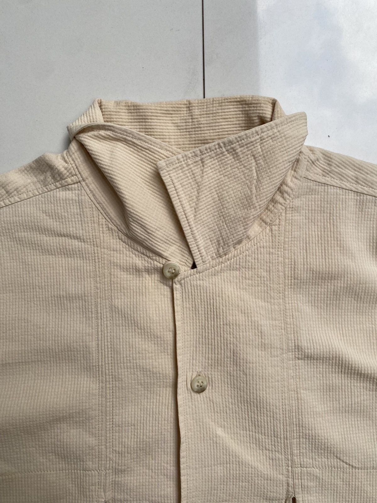 Jean Charles De Castelbajac Jean Charles de Castelbajac Sport Beige Utility Shirt Size US L / EU 52-54 / 3 - 7 Thumbnail
