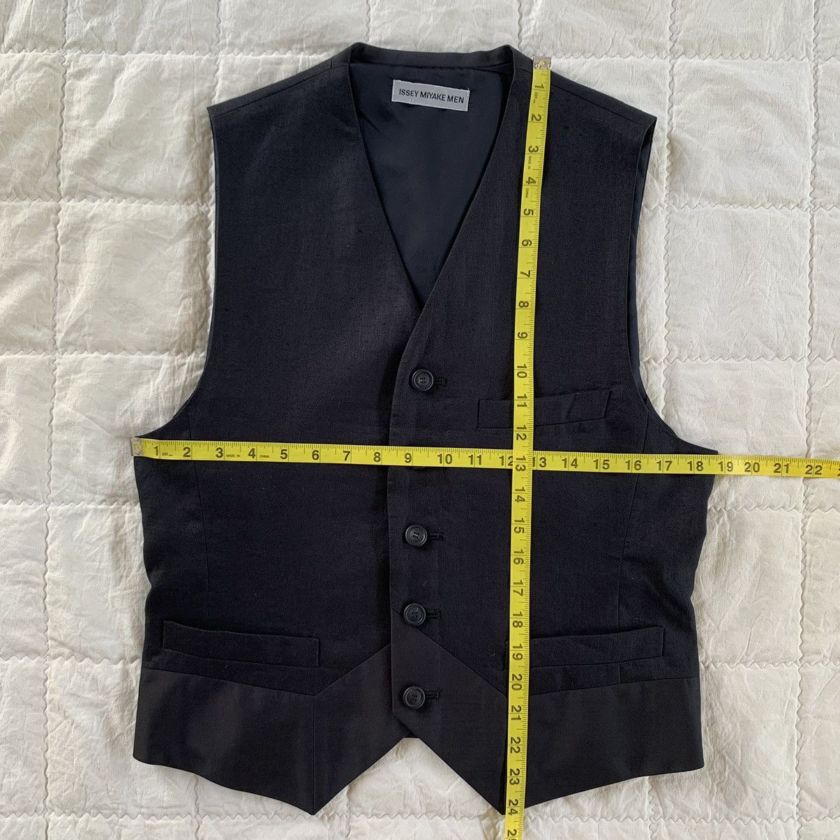 Issey Miyake Issey Miyake Men Vest Size US M / EU 48-50 / 2 - 12 Thumbnail