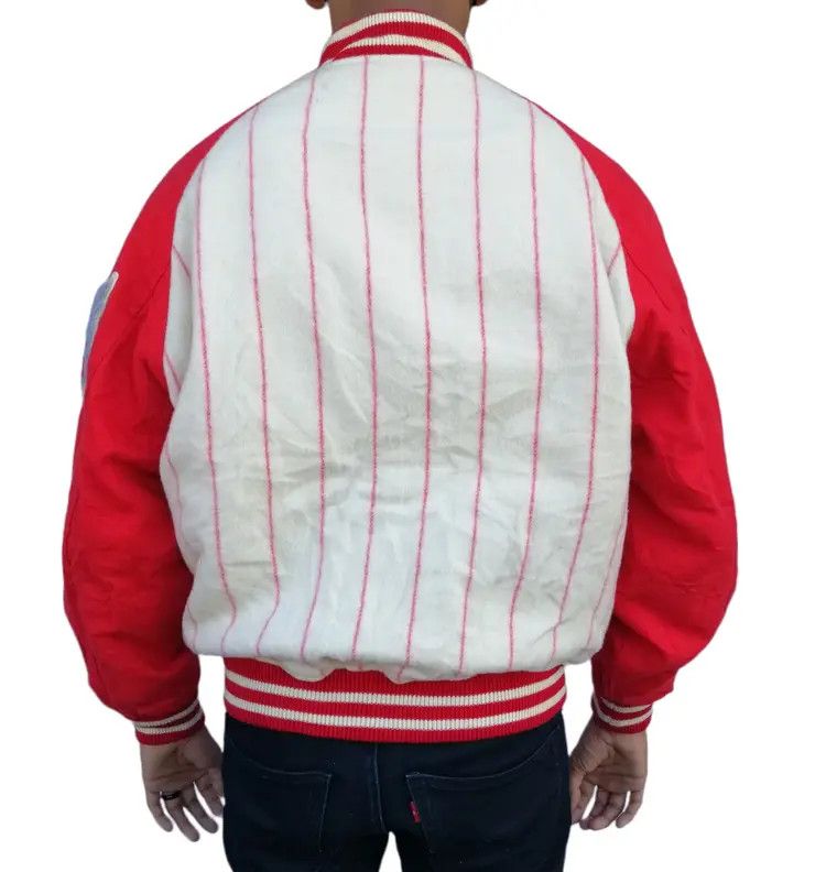 Vintage Vintage MLB Champs Athletics USAC Varsity Jacket Size US M / EU 48-50 / 2 - 13 Thumbnail