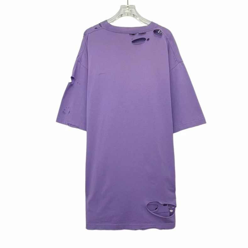 Balenciaga Balenciaga Cracked Design Round Neck Short Sleeve Size S / US 4 / IT 40 - 2 Thumbnail