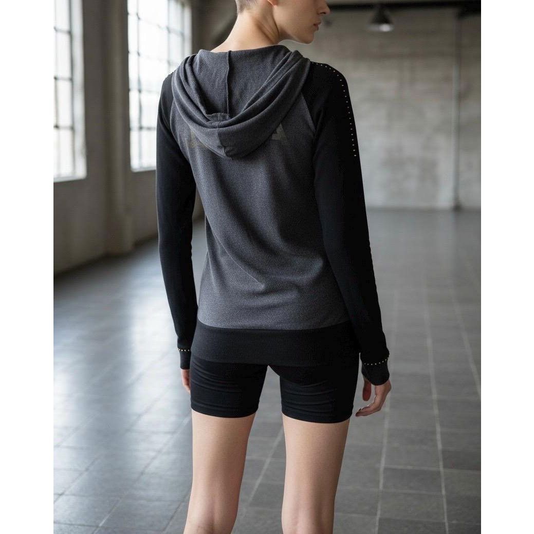 Cop Copine The Cop Copine 2 Piece Set: Draped Hoodie and Turtleck Size ONE SIZE - 5 Thumbnail