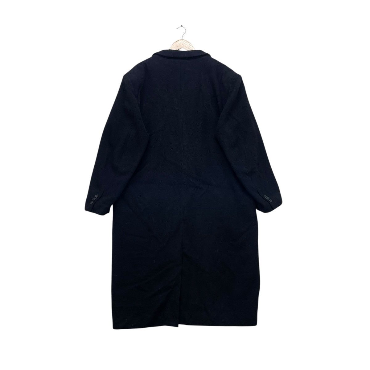 Yohji Yamamoto 💥Vintage Veona Long Coat Double Breast Mode Pour Homme Size US L / EU 52-54 / 3 - 2 Thumbnail