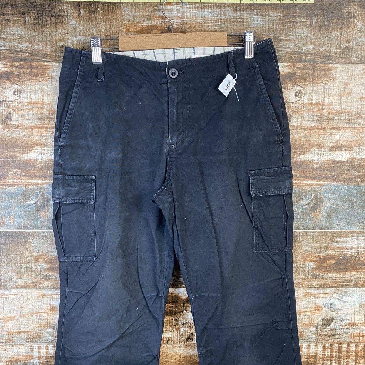 Japanese Brand DL Taste Tasse Black Cargo Multipocket Pants #C1157 Size US 28 / EU 44 - 4 Thumbnail