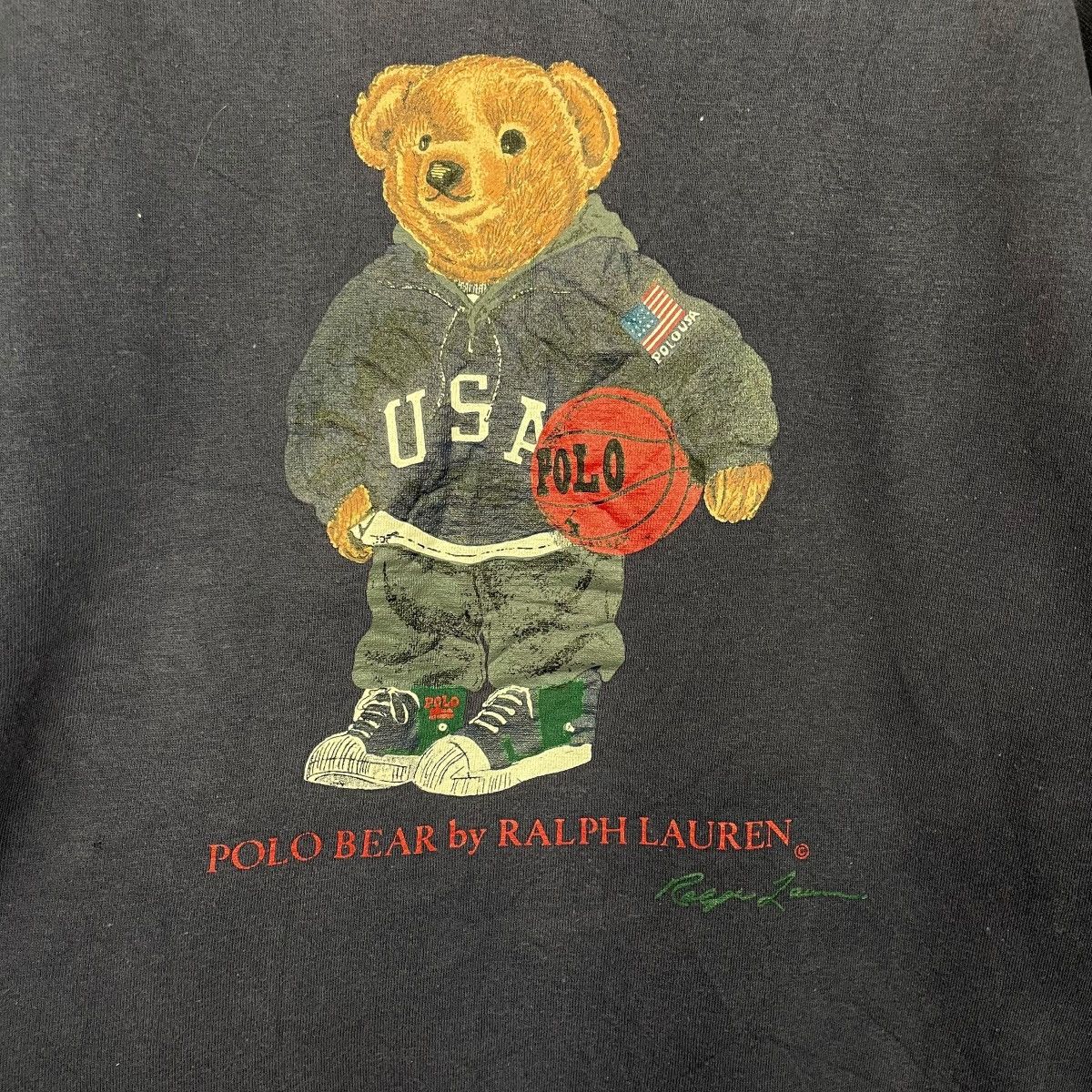 Polo Ralph Lauren Vintage Polo Bear Ralph Lauren Sweatshirt Size US M / EU 48-50 / 2 - 10 Thumbnail