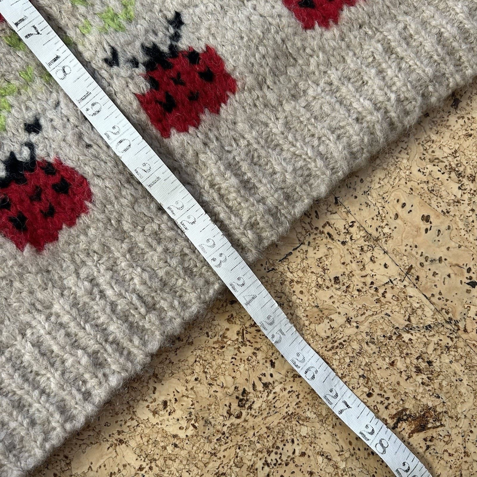 Coach Coach Ladybug Knit Fuzzy Alpaca Wool Sweater Vest Medium Size M / US 6-8 / IT 42-44 - 5 Thumbnail