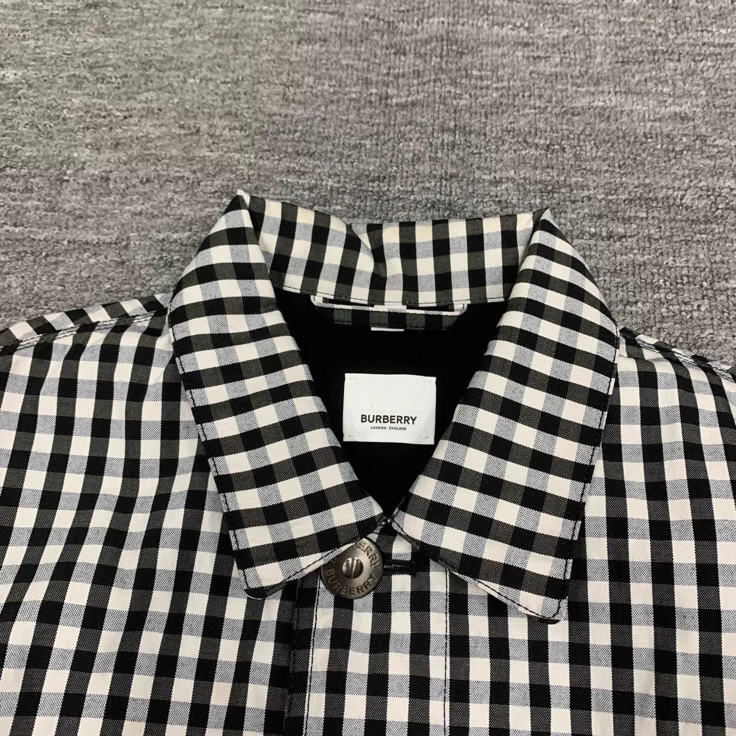 Burberry Burberry check black and white shirt jacket size S Size US S / EU 44-46 / 1 - 9 Thumbnail