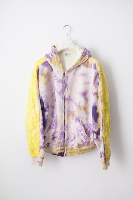 Kapital tie shop dye hoodie